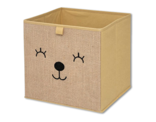 Boite de rangement 174305 jute ourson