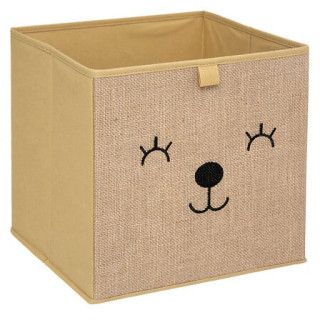 Boite de rangement 174305 jute ourson