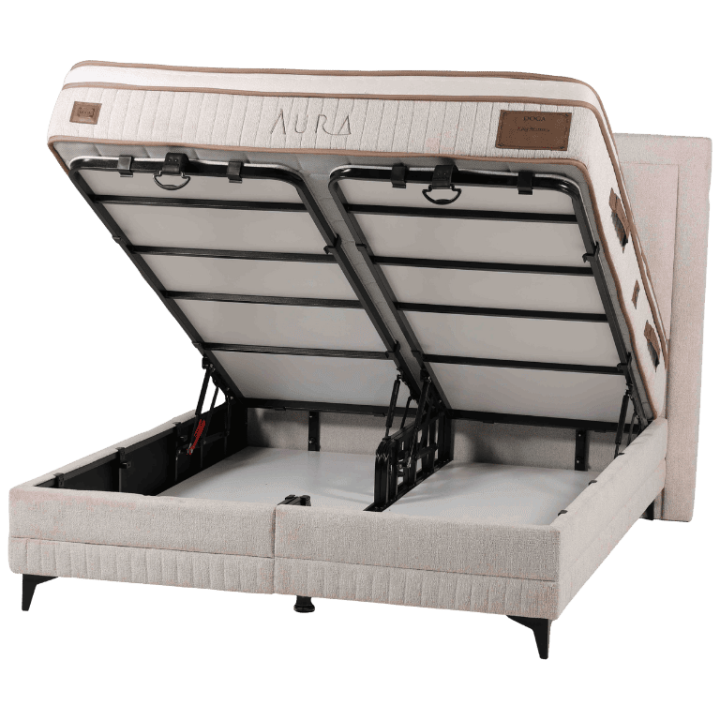 Lit box complet 160 x 200 cm Aura