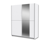 Armoire 2 portes Winner blanc