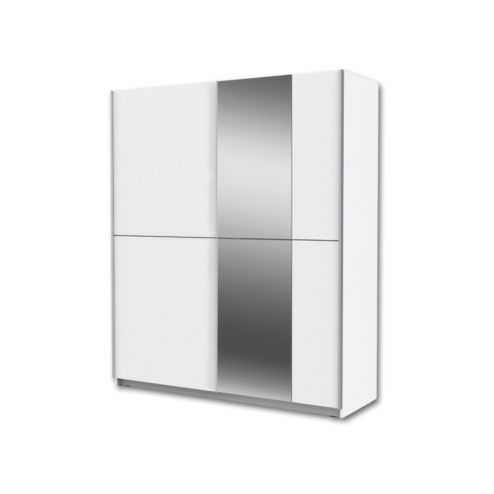 Armoire 2 portes Winner blanc