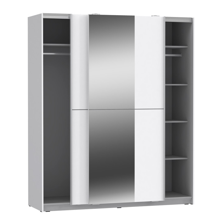 Armoire 2 portes Winner blanc