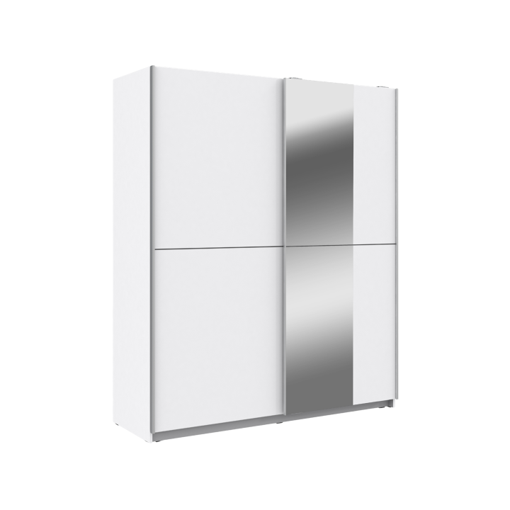 Armoire 2 portes Winner blanc