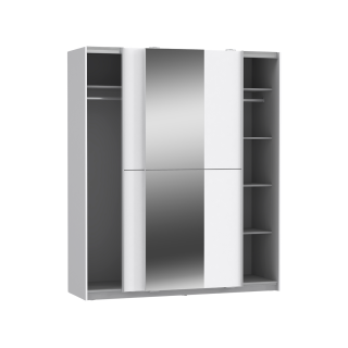 Armoire 2 portes Winner blanc