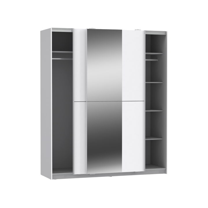 Armoire 2 portes Winner blanc