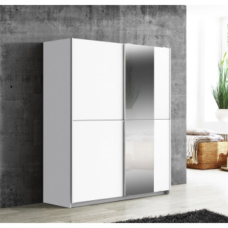 Armoire 2 portes Winner blanc