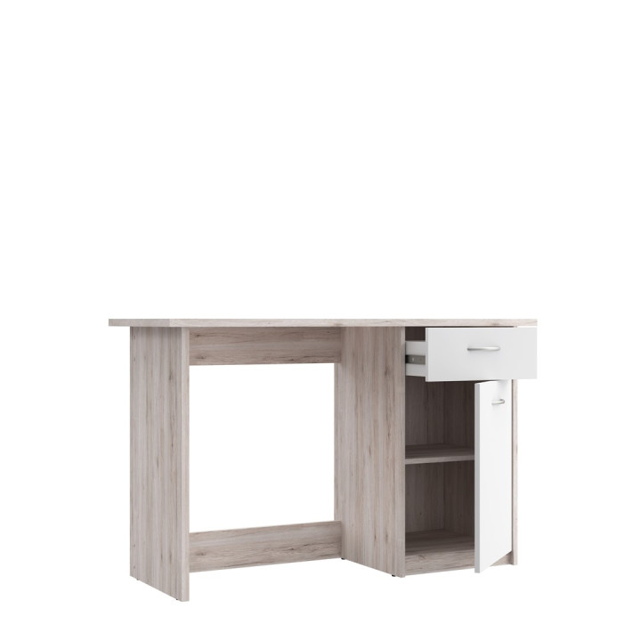 Bureau Balios chêne cendre/blanc