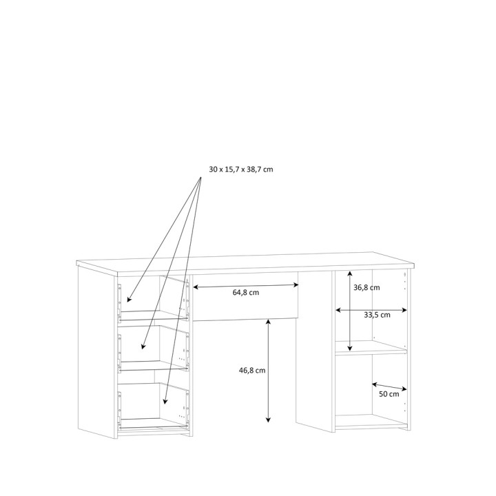 Bureau Net blanc
