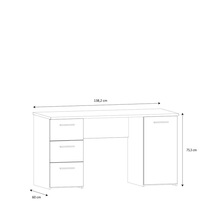 Bureau Net blanc