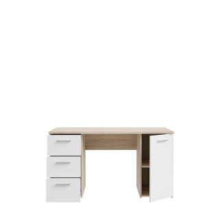 Bureau Net chêne et blanc