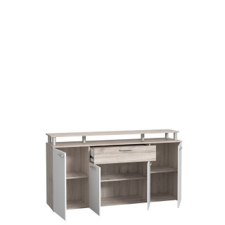 Buffet Gulada cendre/blanc