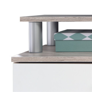 Buffet Gulada cendre/blanc