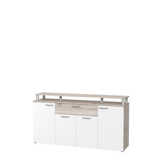 Buffet Gulada cendre/blanc