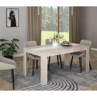 Table Gulada - Table fixe - cendré / blanc