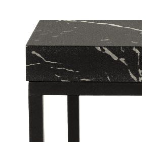 Table d'appoint Barossa marbre noir