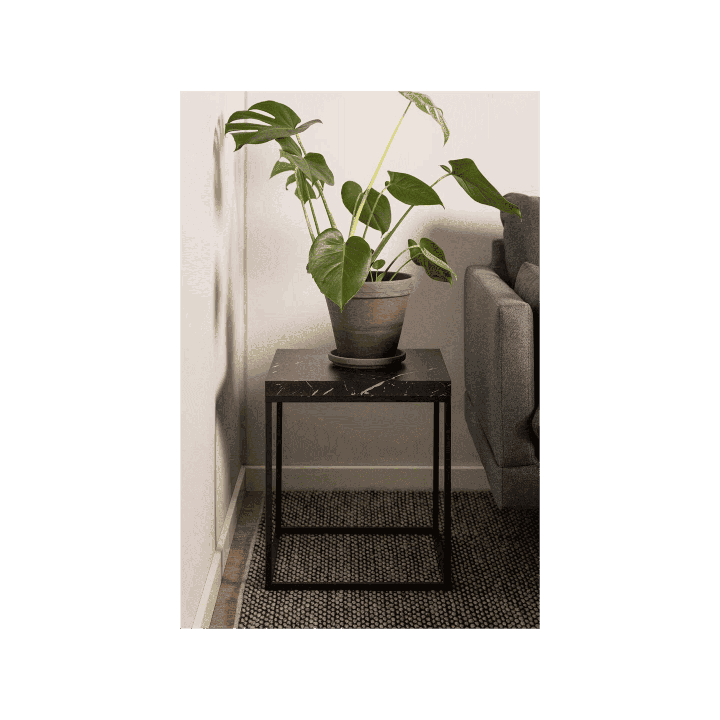 Table d'appoint Barossa marbre noir