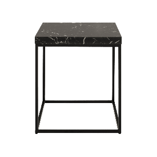 Table d'appoint Barossa marbre noir