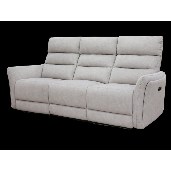 Salon 3 + 2 places Majestic gris clair