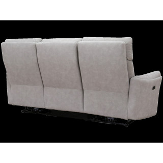 Salon 3 + 2 places Majestic gris clair