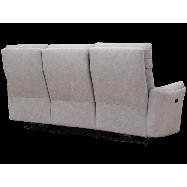 Salon 3 + 2 places Majestic gris clair