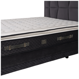 Lit boxsping complet Chakra 180 cm