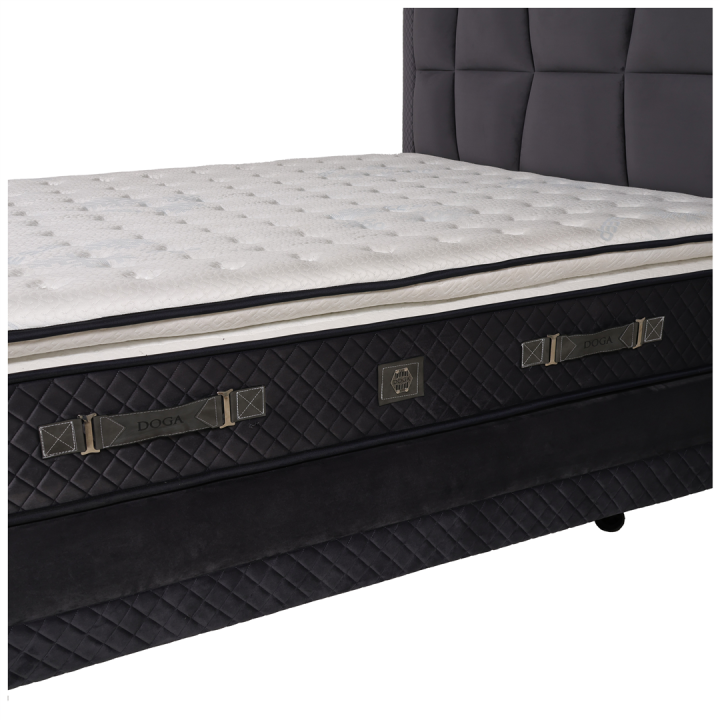 Lit boxsping complet Chakra 180 cm