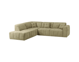 Salon d'angle Korfu beige/taupe