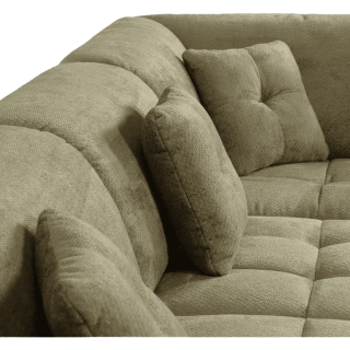 Salon d'angle Korfu beige
