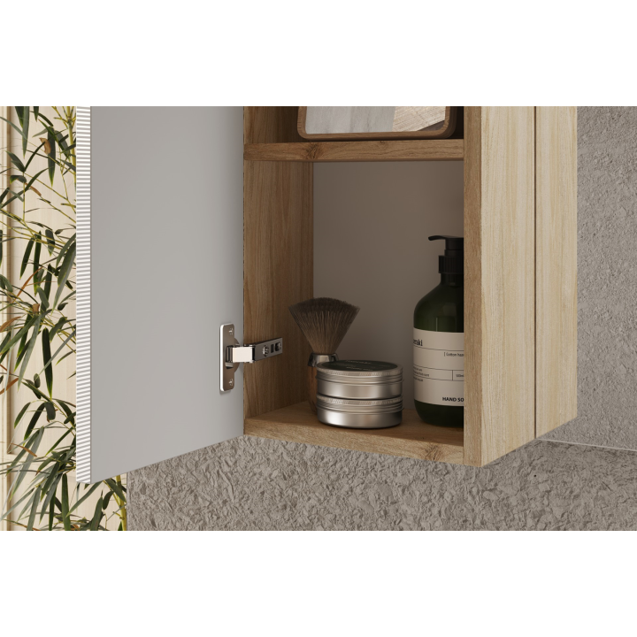 Miroir avec miroir led , hamburg 432430-71110p