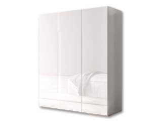 Petite armoire à chaussure Smile blanc