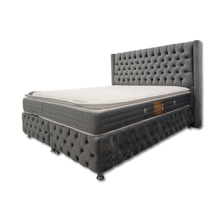 Lit complet Antalya 180 x 200 cm avec matelas