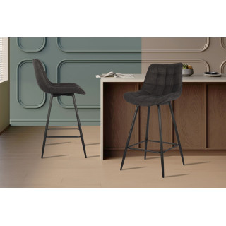 Tabouret de bar Ariba gris foncé - 5630-3