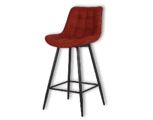 Tabouret de bar Ariba - Rouge - 5630-5