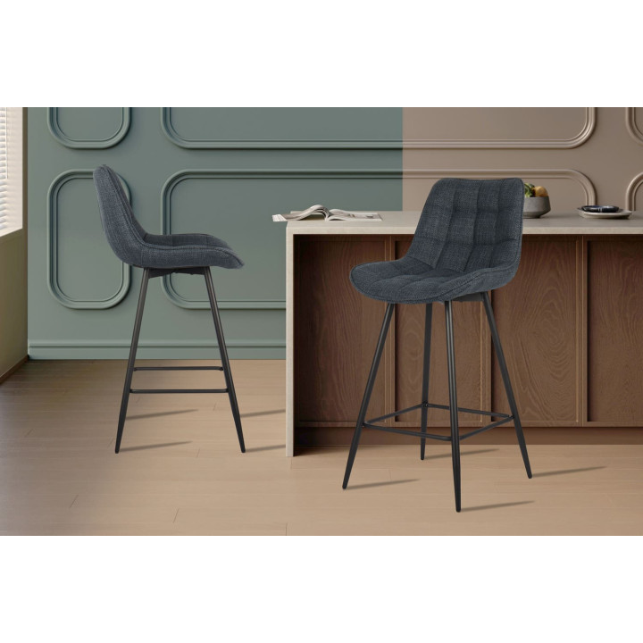 Tabouret de bar Ariba bleu foncé 5630-6