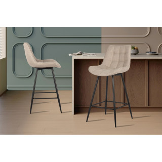 Tabouret de bar Ariba beige