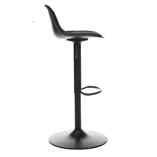 Tabouret de bar ajustable - Aiko - noir  / 179171C