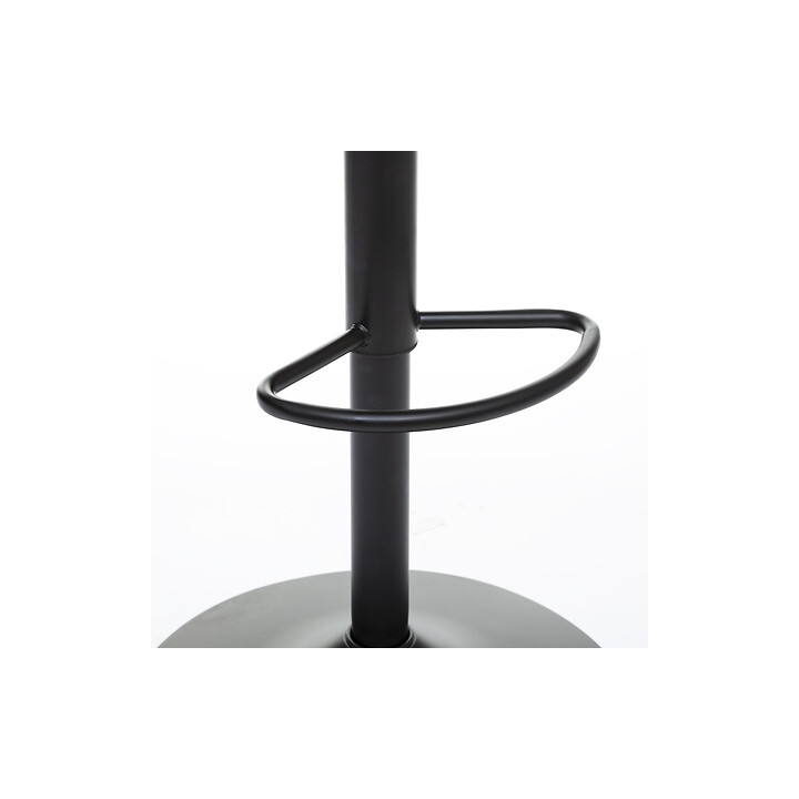 Tabouret de bar ajustable - Aiko - noir  / 179171C