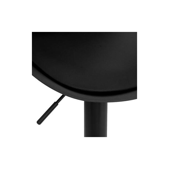 Tabouret de bar ajustable - Aiko - noir  / 179171C