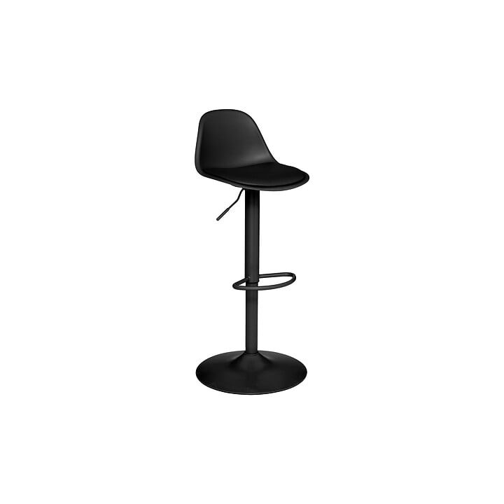 Tabouret de bar ajustable - Aiko - noir  / 179171C