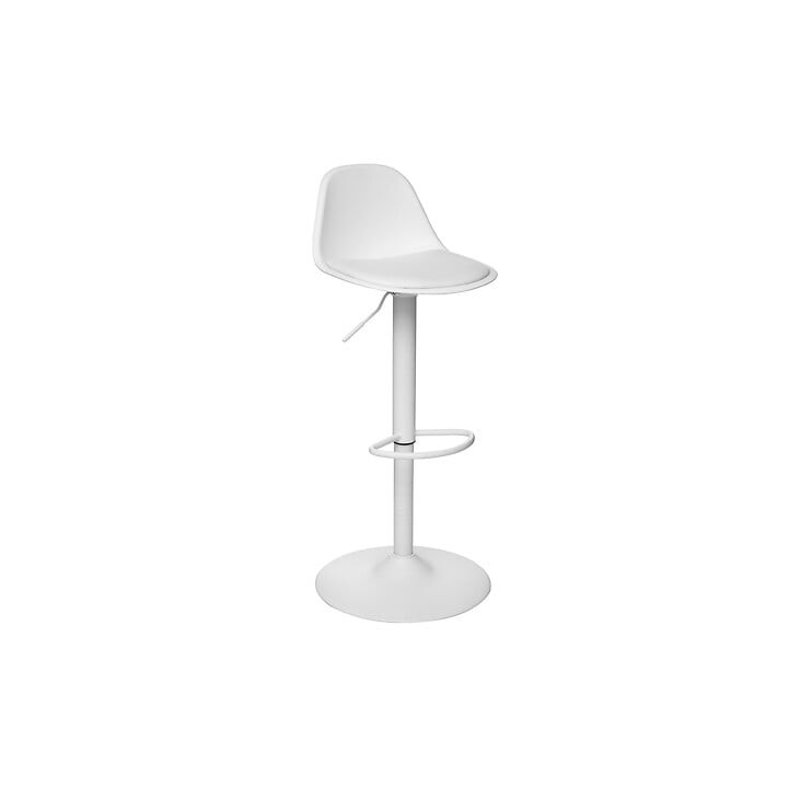 Tabouret de bar ajustable - Aiko - blanc / 179171A