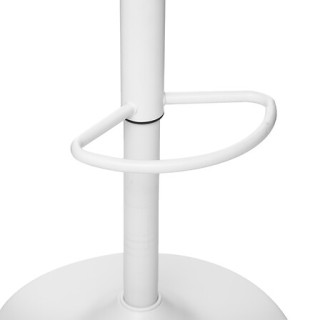 Tabouret de bar ajustable - Aiko - blanc / 179171A