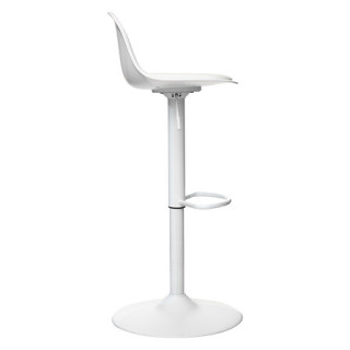Tabouret de bar ajustable - Aiko - blanc / 179171A