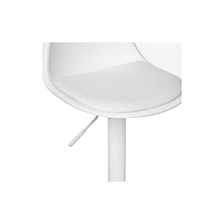 Tabouret de bar ajustable - Aiko - blanc / 179171A