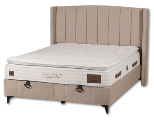 Lit 180 cm - Celine avec coffre de rangement