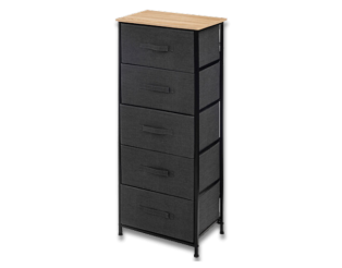 Rangement haut 5T Tisssa gris foncé