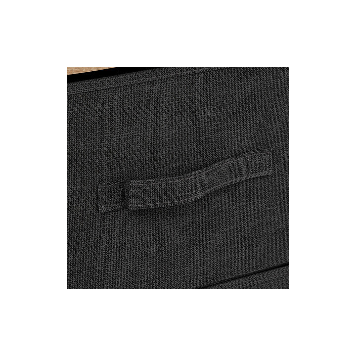 Rangement haut 5T Tisssa gris foncé