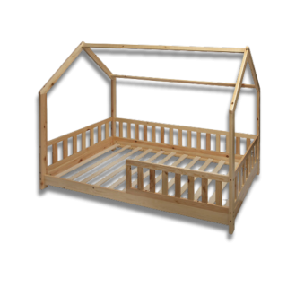 Lit cabane 90x190 Bosco bois pin