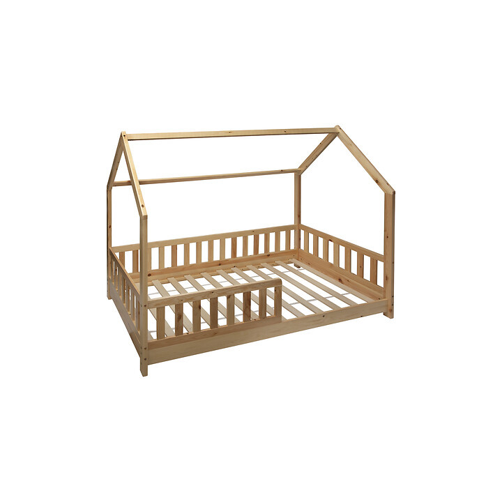 Lit cabane 90x190 Bosco bois pin