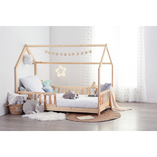 Lit cabane 90x190 Bosco bois pin