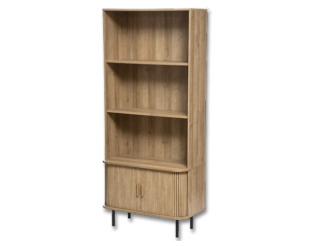 Bibliothèque Colva effet bois